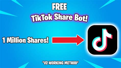 It is a whole product that aims to strengthen the presence of TikTokers on the app. . Free tiktok shares